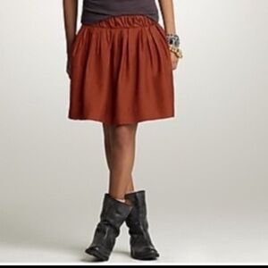 J. Crew Rust Skirt